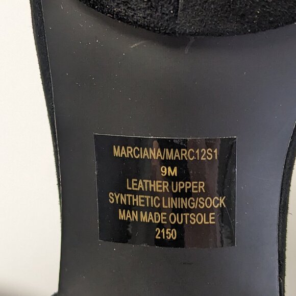 Steve Madden Marciana Platform Heeled Sandals, Black, Women's 9 M - Picture 6 of 6